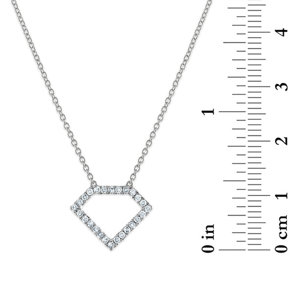 1/5 CTW Diamond Fashion 18-inch Necklace in 10KT White Gold