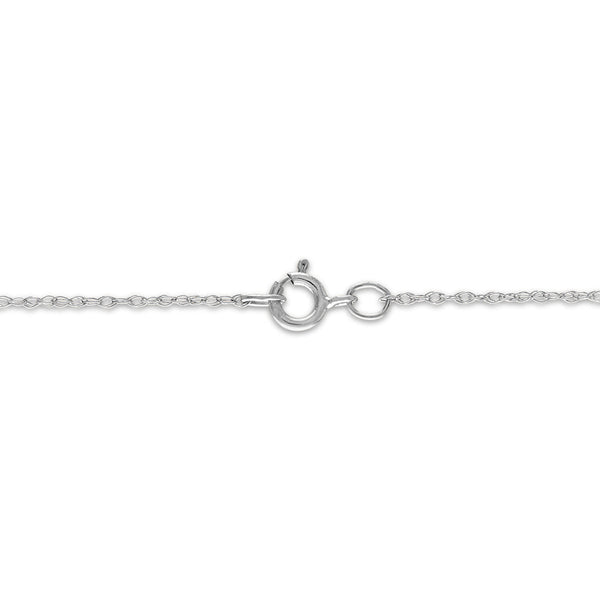 1/10 CTW Diamond 18-inch Pendant in 10KT White Gold