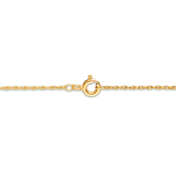 1/30 CTW Diamond Heart 18-inch Pendant in 10KT Yellow Gold