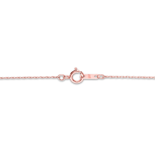 1/30 CTW Diamond Heart 18-inch Pendant in 10KT Rose Gold