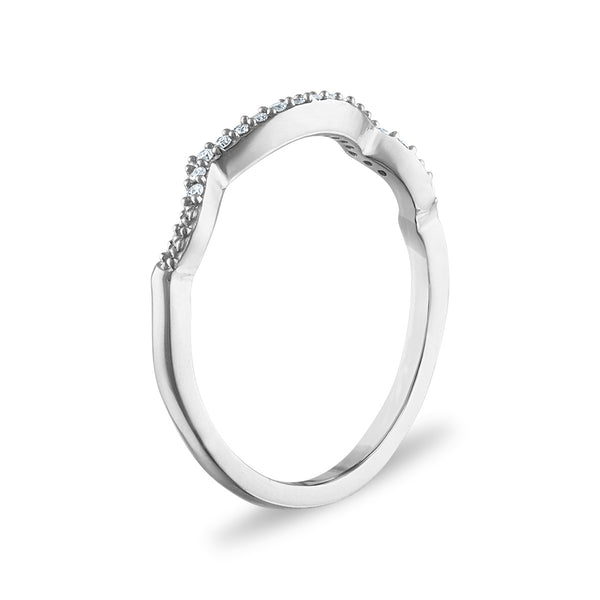 1/3 CTW Diamond Halo Bridal Set Ring in 10KT White Gold