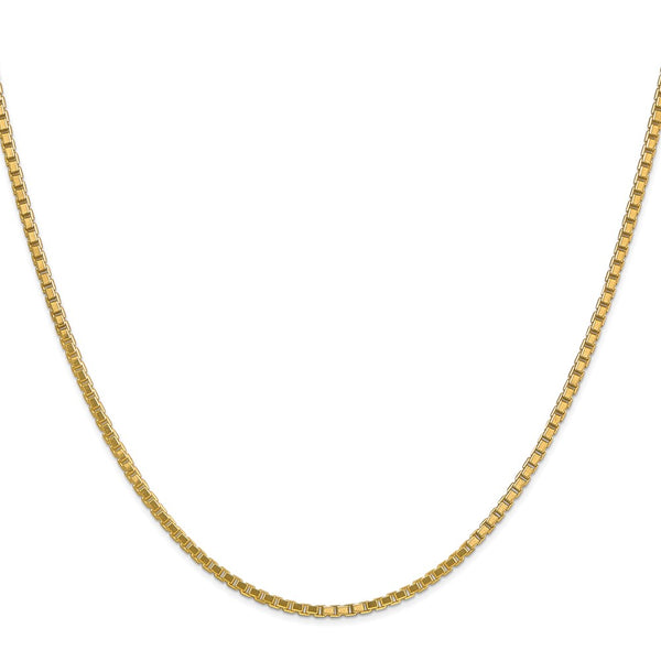 10KT Yellow Gold 20-inch 1.9MM Box Chain