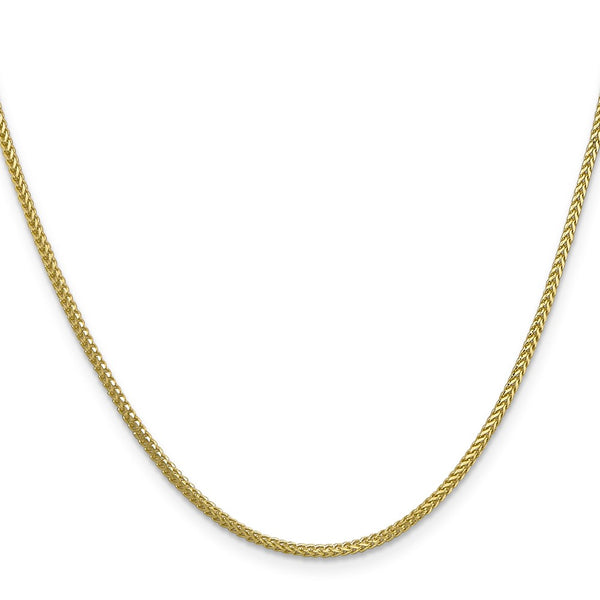 10KT Yellow Gold 20-inch 1.3MM Franco Chain