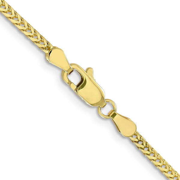 10KT Yellow Gold 18-inch 2MM Franco Chain