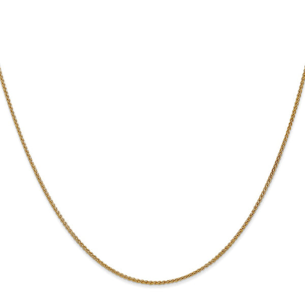 10KT Yellow Gold 18-inch 1.25MM Spiga Link Chain