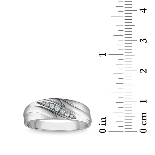 3/8 CTW Diamond Halo Wedding Trio Set in 10KT White Gold