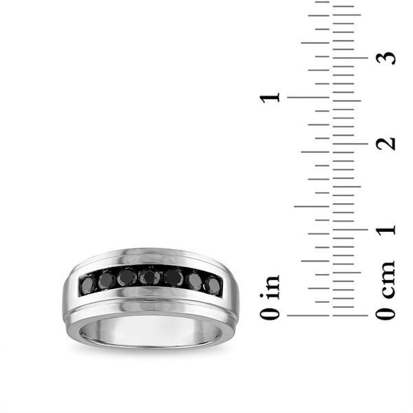 3/4 CTW Diamond Wedding Ring in 10KT White Gold