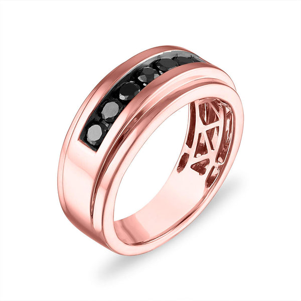 3/4 CTW Diamond Wedding Ring in 10KT Rose Gold