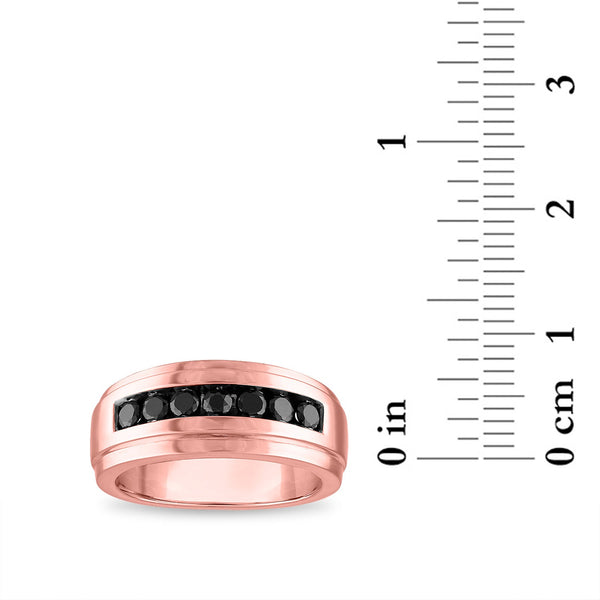 3/4 CTW Diamond Wedding Ring in 10KT Rose Gold