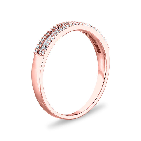 1/4 CTW Diamond Fashion Ring in 10KT Rose Gold