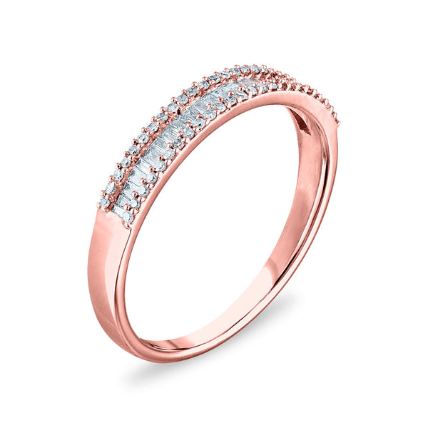 1/4 CTW Diamond Fashion Ring in 10KT Rose Gold