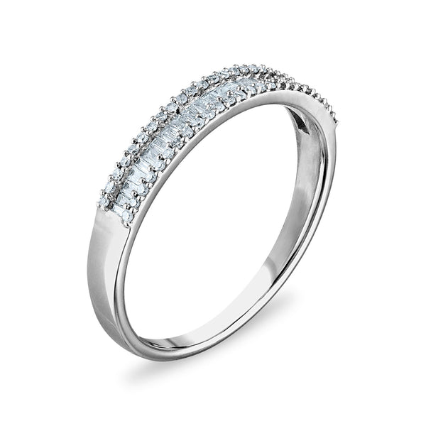 1/4 CTW Diamond Fashion Ring in 10KT White Gold