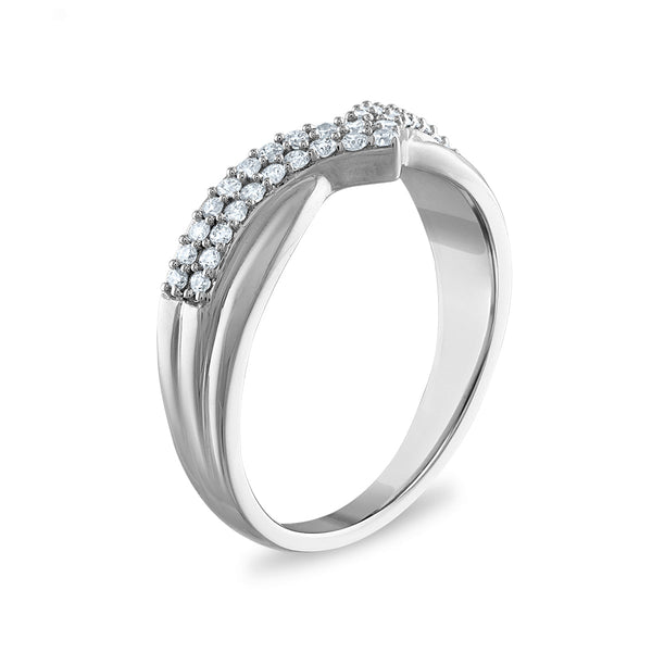 1/3 CTW Diamond Ring in 10KT White Gold