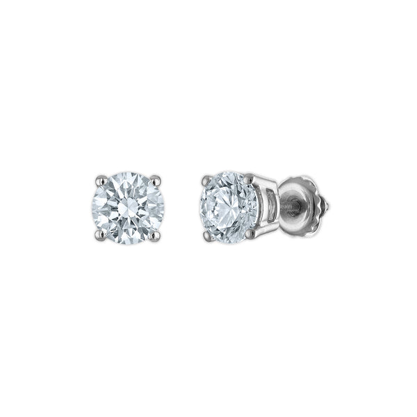 EcoLove 2 CTW Lab Grown Diamond Stud Earrings in 10KT Gold