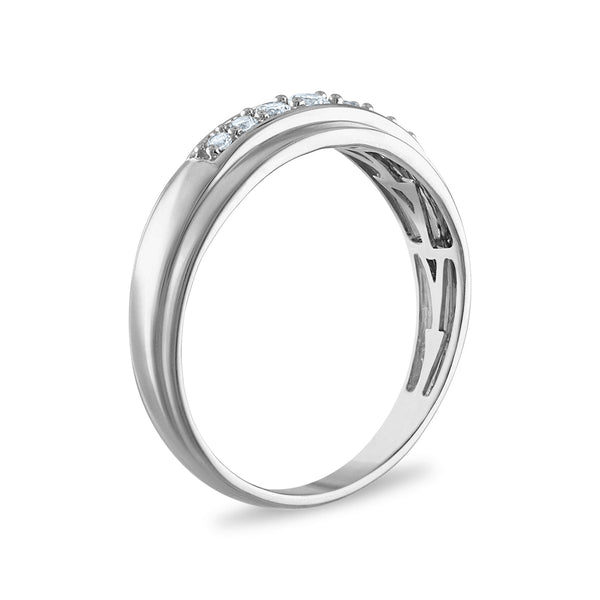 EcoLove 1 1/4 CTW Lab Grown Diamond Halo Wedding Trio Set in 14KT White Gold