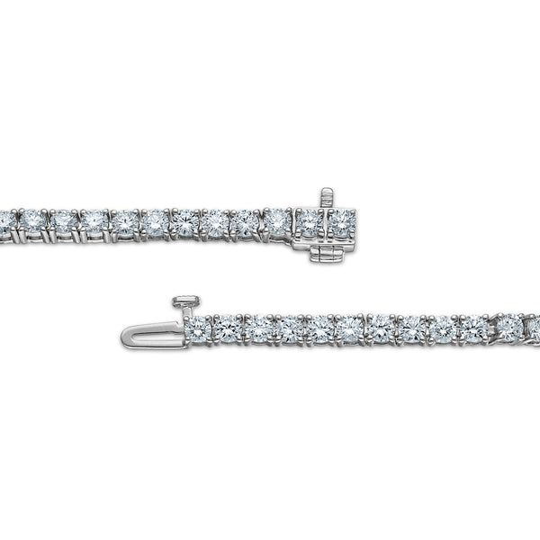 Red Hot Deal 5 CTW Lab Grown Diamond 7-inch Tennis Bracelet in 10KT White Gold