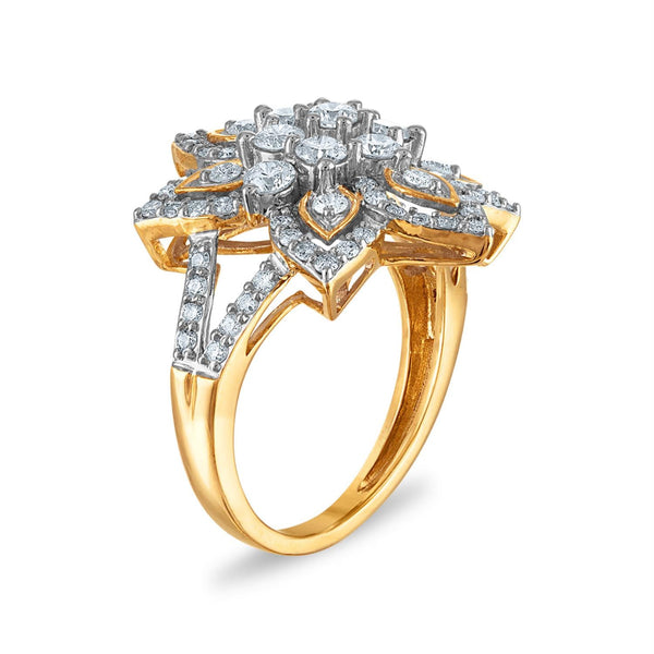 Red Hot Deal 1/2 CTW Diamond Ring in 10KT Yellow Gold