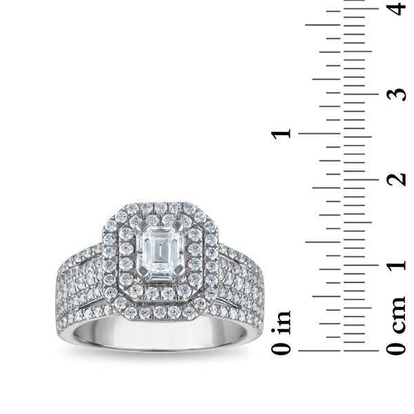 Signature Diamond Dreams 1-1/2 CTW Diamond Engagement Ring in 14KT White Gold