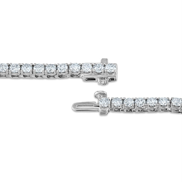 Signature EcoLove 5 CTW Lab Grown Diamond 7-inch Tennis Bracelet in 14KT White Gold