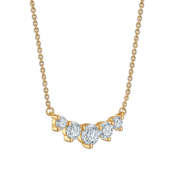 Signature EcoLove 2 CTW Lab Grown Diamond 18-inch Necklace in 14KT Yellow Gold