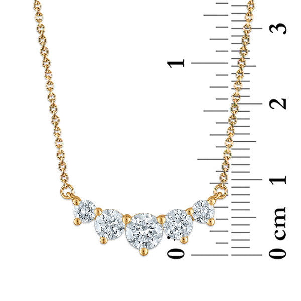 Signature EcoLove 2 CTW Lab Grown Diamond 18-inch Necklace in 14KT Yellow Gold