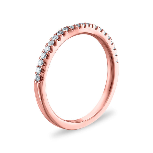 Signature EcoLove 1-1/2 CTW Lab Grown Diamond Bridal Set Ring in 14KT Rose Gold