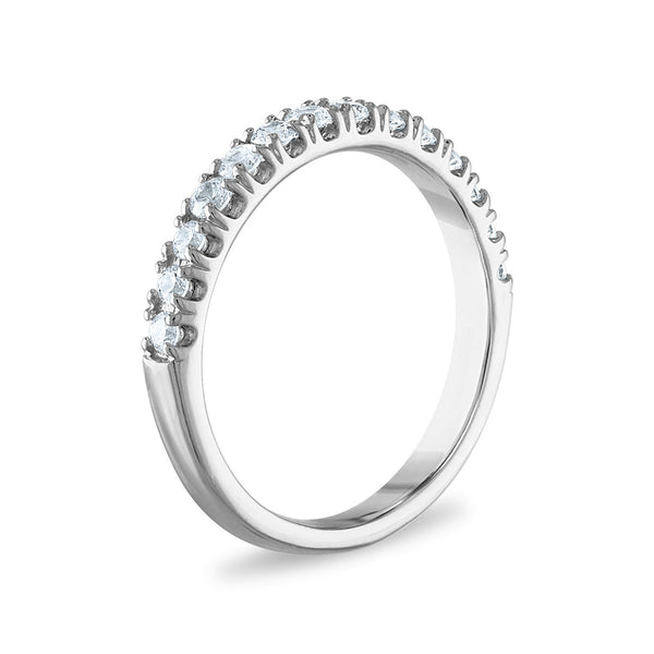 Signature EcoLove 2-1/2 CTW Lab Grown Diamond Cluster Bridal Set Ring in 14KT White Gold