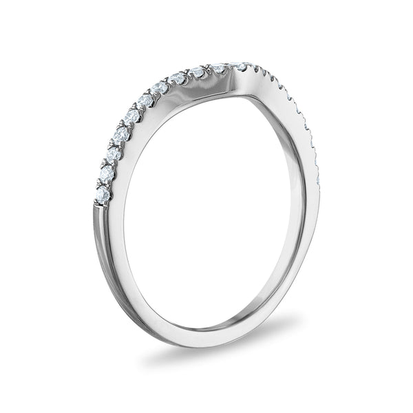 Signature EcoLove Diamond Dreams 3 CTW Lab Grown Diamond Bridal Set Ring in 14KT White Gold