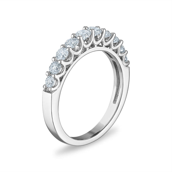 Signature EcoLove 2-1/4 CTW Lab Grown Diamond Halo Bridal Set Ring in 14KT White Gold