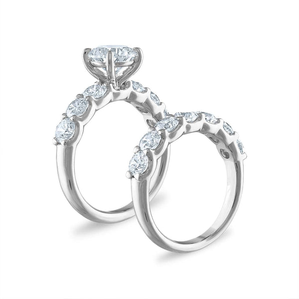 Signature EcoLove Diamond Dreams 4-3/4 CTW Diamond Classic Bridal Set in 14KT White Gold