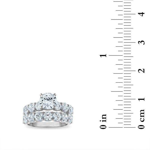 Signature EcoLove Diamond Dreams 4-3/4 CTW Diamond Classic Bridal Set in 14KT White Gold