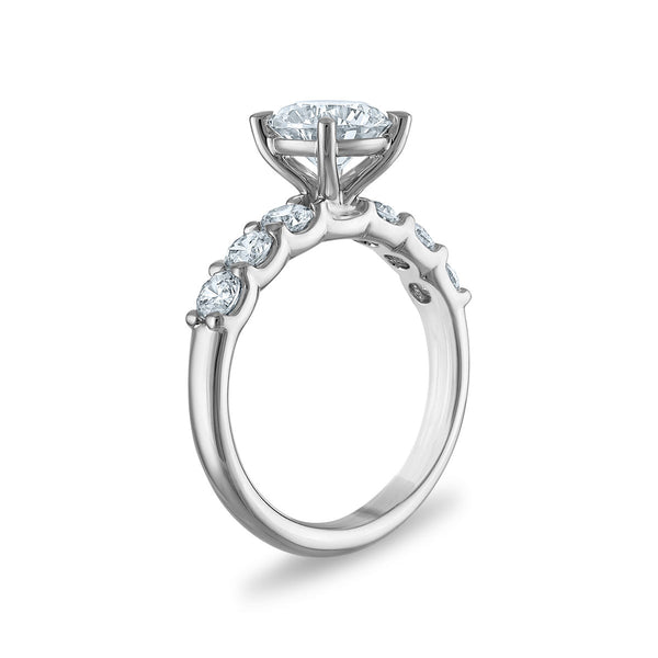 Signature EcoLove Diamond Dreams 3 1/2 CTW Lab Grown Diamond Bridal Set in 14KT White Gold