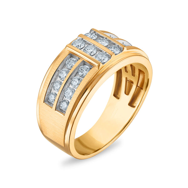 Signature EcoLove 1 CTW Lab Grown Diamond Ring in 14KT Gold