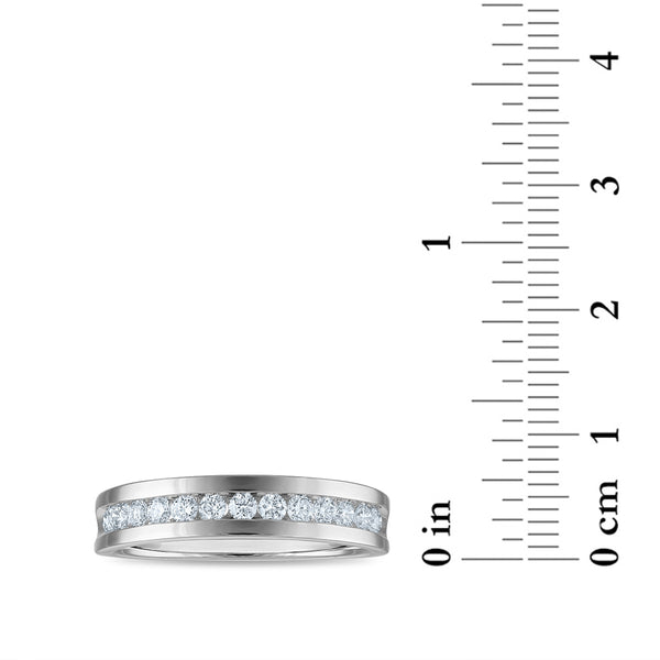 Signature EcoLove 1/2 CTW Lab Grown Diamond Wedding Ring in 14KT White Gold