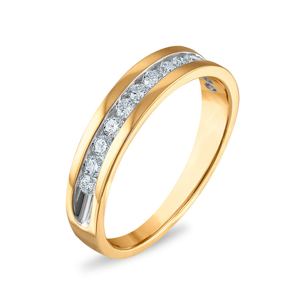 Signature EcoLove 1/2 CTW Lab Grown Diamond Wedding Ring in 14KT Yellow Gold