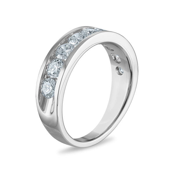 Signature EcoLove 2 CTW Lab Grown Diamond Wedding Ring in 14KT White Gold