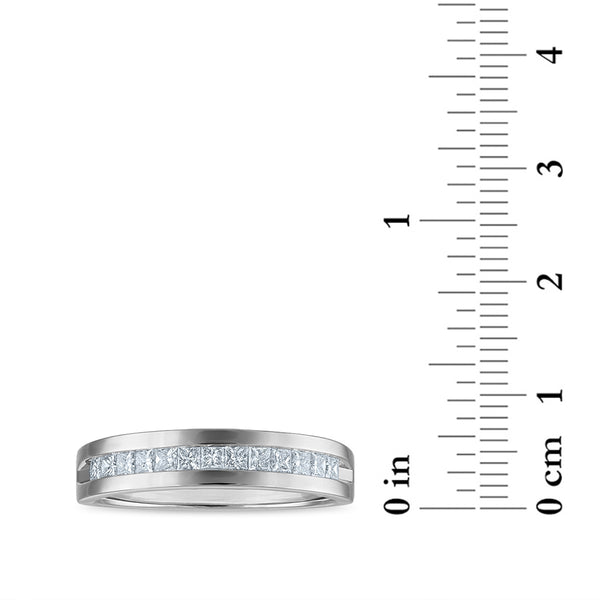 Signature EcoLove 1/2 CTW Lab Grown Diamond Wedding Ring in 14KT White Gold