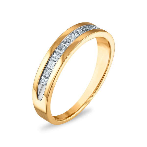 Signature EcoLove 1/2 CTW Lab Grown Diamond Wedding Ring in 14KT Yellow Gold