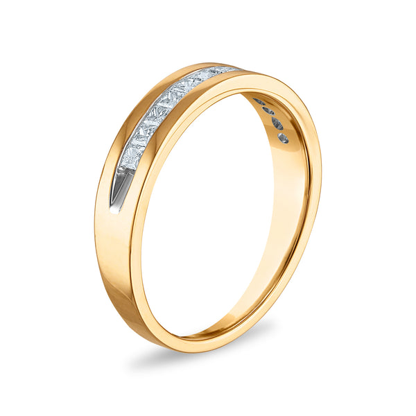 Signature EcoLove 1/2 CTW Lab Grown Diamond Wedding Ring in 14KT Yellow Gold