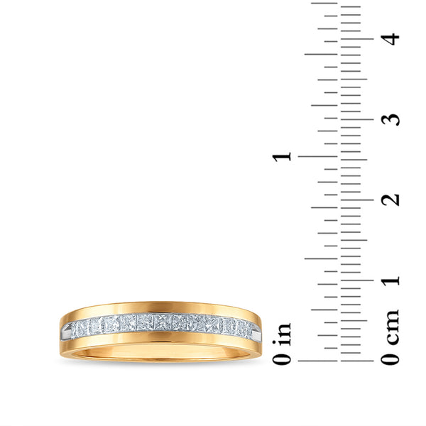 Signature EcoLove 1/2 CTW Lab Grown Diamond Wedding Ring in 14KT Yellow Gold