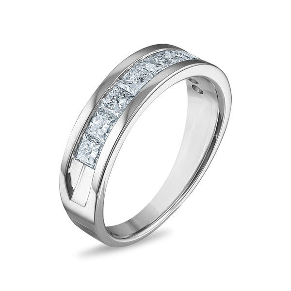 Signature EcoLove 2 CTW Lab Grown Diamond Wedding Ring in 14KT White Gold