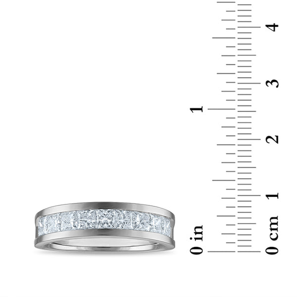 Signature EcoLove 2 CTW Lab Grown Diamond Wedding Ring in 14KT White Gold