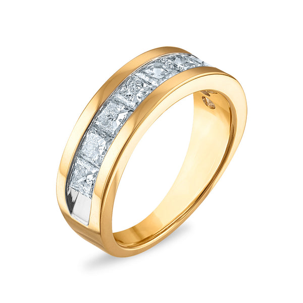 Signature EcoLove 3 CTW Lab Grown Diamond Wedding Ring in 14KT Yellow Gold