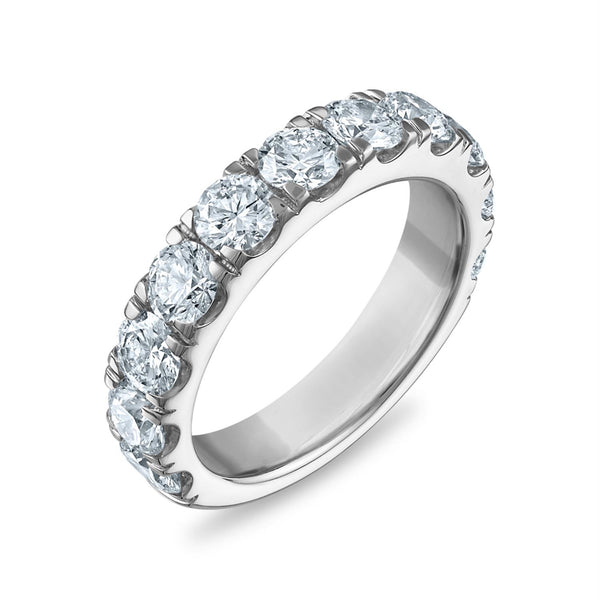 Signature EcoLove 3 CTW Lab Grown Diamond Ring in 14KT White Gold