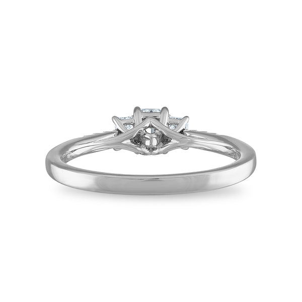 Signature EcoLove 1/2 CTW Lab Grown Diamond Ring in 14KT White Gold