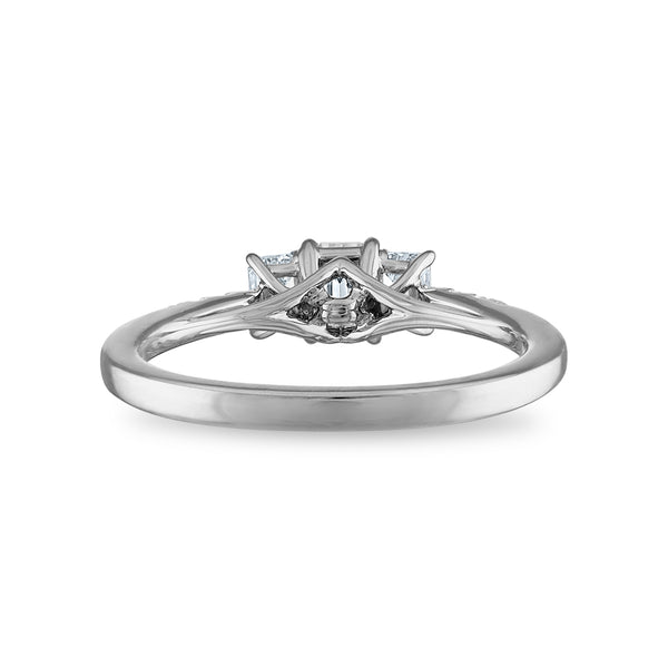 Signature EcoLove 3/4 CTW Lab Grown Diamond Ring in 14KT White Gold