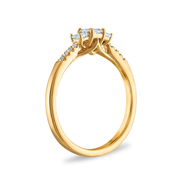 Signature EcoLove 1/2 CTW Lab Grown Diamond Ring in 14KT Gold