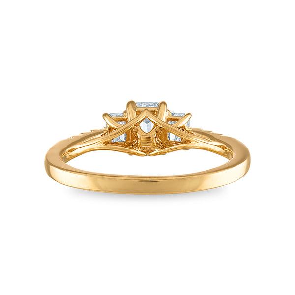 Signature EcoLove 1 CTW Lab Grown Diamond Ring in 14KT Gold