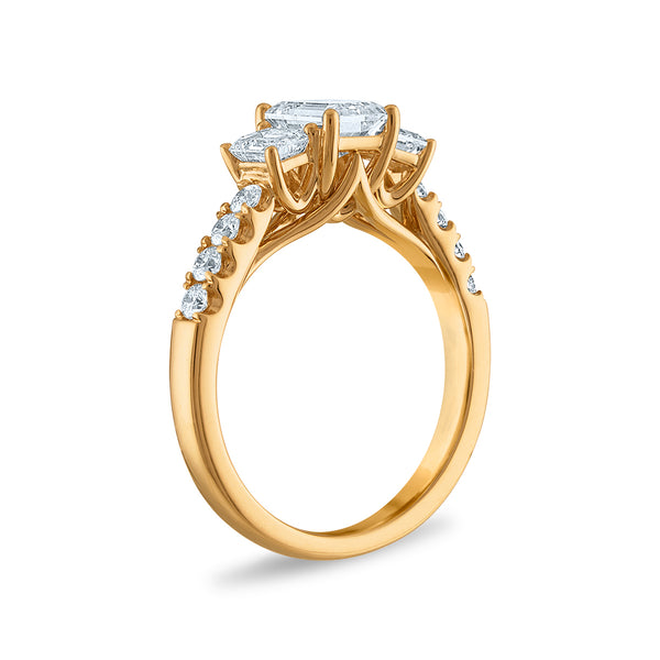 Signature EcoLove 2 CTW Lab Grown Diamond Ring in 14KT Gold