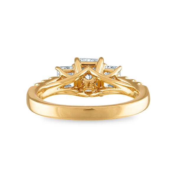 Signature EcoLove 2 CTW Lab Grown Diamond Ring in 14KT Gold